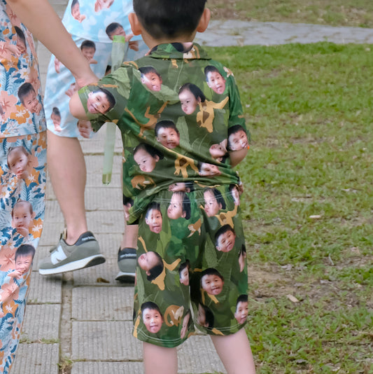 森林猴子款客製睡衣