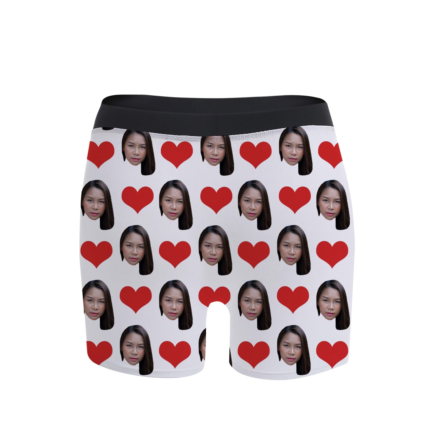 Custom "Try Too Heart" Boxer Shorts
