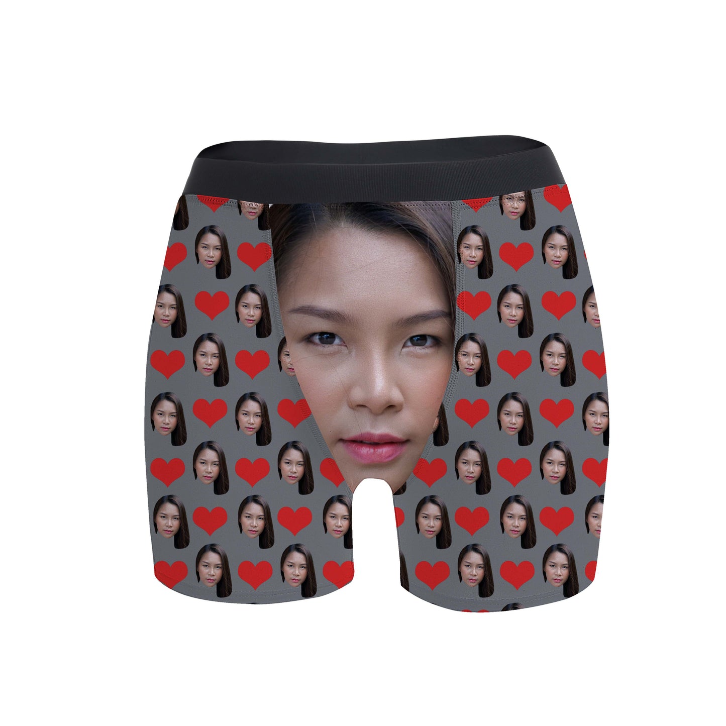 客製化怕你見我唔到&心心內褲 (2條裝)