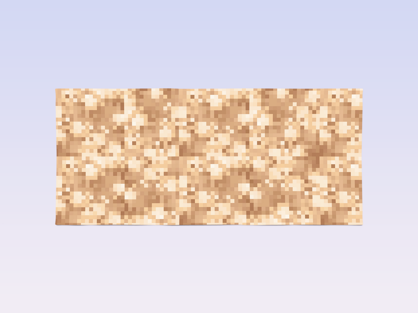 Pixelated Funny Gag Censorship Towel