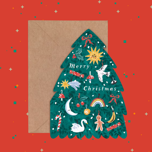 英國Sister Paper Co. 哦~聖誕樹 哦~聖誕樹 2025 Christmas Card For Her