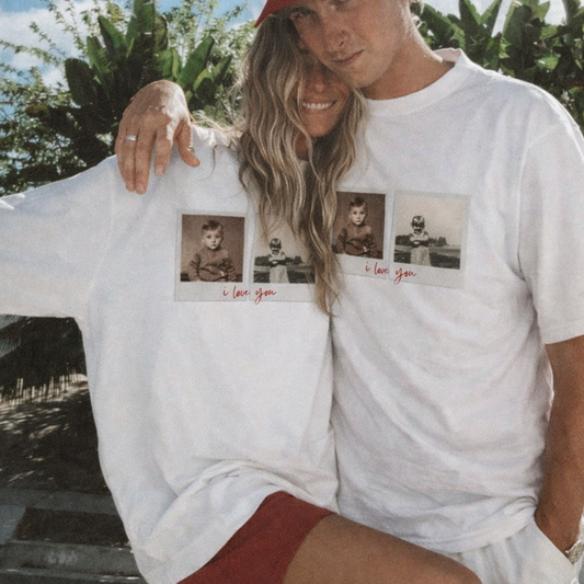 客製Polaroid 來圖印刷Tee / 有帽衛衣