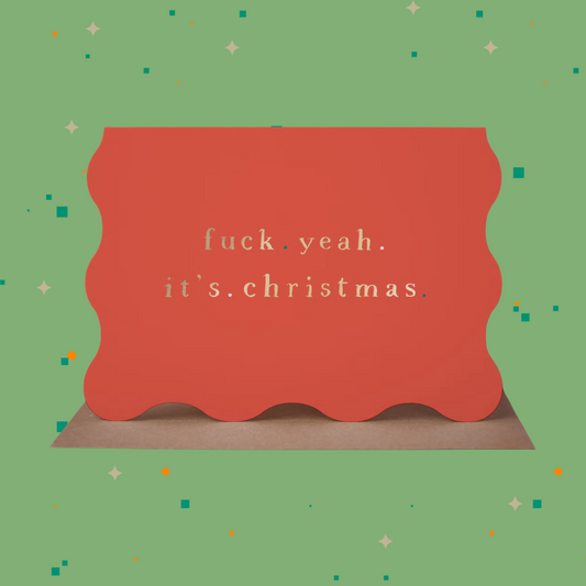 英國Sister Paper Co. - Who'd Hate Christmas Card For Xmas Hater!